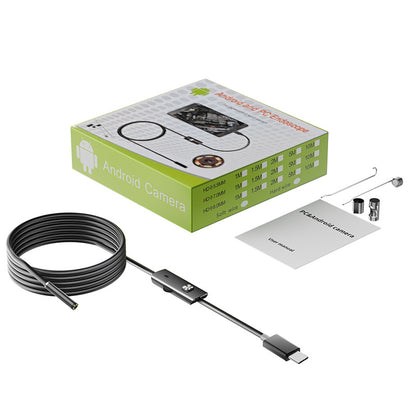 👍📱Nowy 7-milimetrowy endoskop przemysłowy z bezpośrednim podłączeniem kamery typu C do telefonów z systemem Android (endoskop wodoodporny)