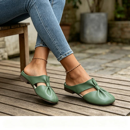 🔥Compre 1 y obtenga 1 gratis👡【35-42】Sandalias retro Zapatillas planas de verano para mujer