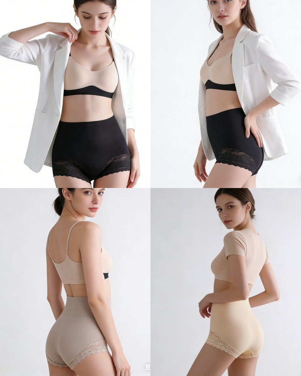 ✨🙌【Paquete de 3 por 28 euros🔥】【M-2XL】Ropa interior moldeadora, aplana tu abdomen, levanta y moldea tus glúteos: suave, transpirable y adelgazante.