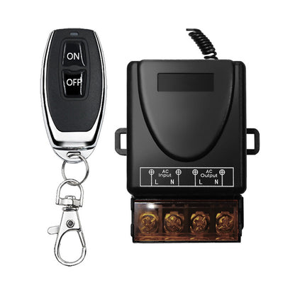 🔌Interruptor de control remoto inalámbrico de 220 V, interruptor de control remoto para motor de bomba de agua, control remoto inalámbrico para luminarias.