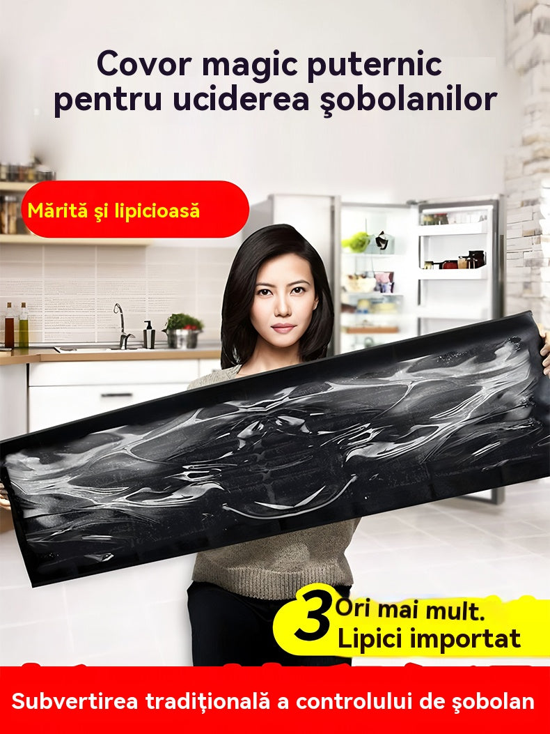 【💥10 buc】Capcană puternică pentru șoareci, placă adezivă pentru șoareci【120c*28cm】