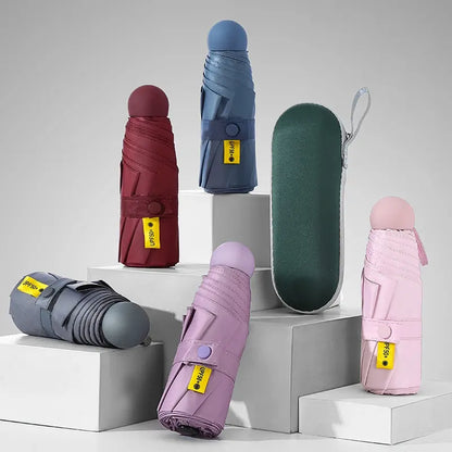 【Płatność przy odbiorze】✅️ Przenośny parasol kapsułowy o podwójnym zastosowaniu