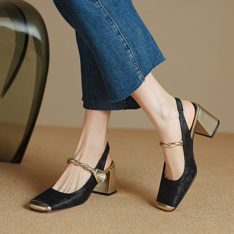💕🌈【Obniżka ceny🔥】【35-40】✨Modne, eleganckie buty damskie typu Mary Jane w stylu retro👡
