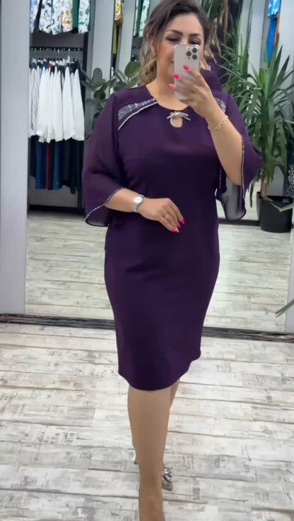 🔥【Oferta ograniczona czasowo】💋【S-5XL】👗 Nowa modna sukienka, klasyczny design, elegancka i prosta