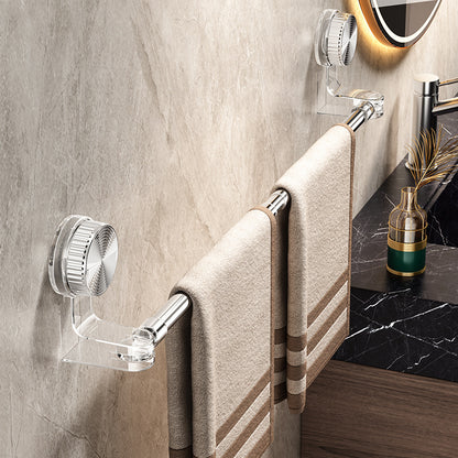 🎁【Купете 1, вземете 1 безплатно】✨🚿Лек дизайн без пробиване — прибираща се поставка за кърпи с вендуза ✅Плащане при доставка