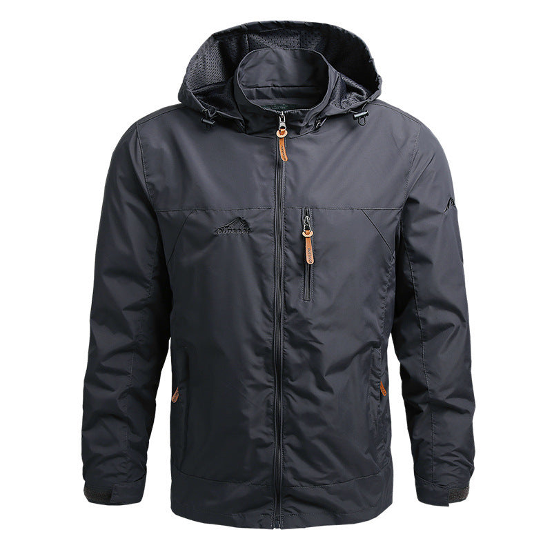 Chaqueta con capucha informal de otoño/invierno, corte holgado, todas las tallas disponibles