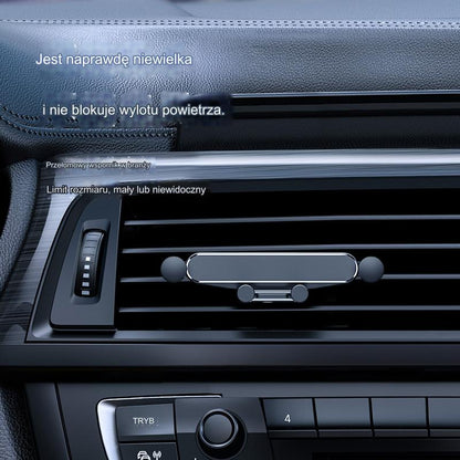 💥Uchwyt na telefon samochodowy można umieścić na kratce wentylacyjnej. ✅ Poruszaj się bezpiecznie nawet po wyboistych drogach, uchwyt nie spadnie