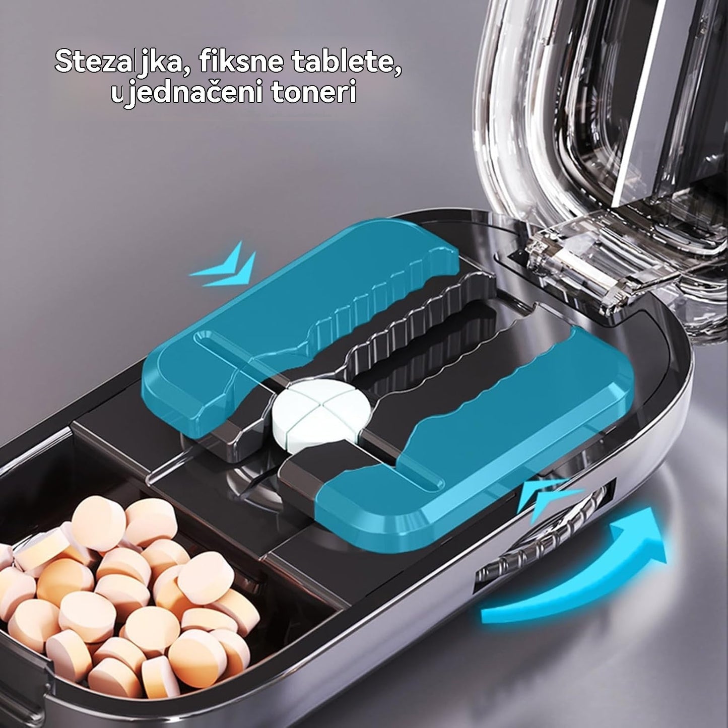 🔥👍【Plaćanje pouzećem】🌈Prijenosni dozator tableta - Dozator tableta za ručnu prtljagu