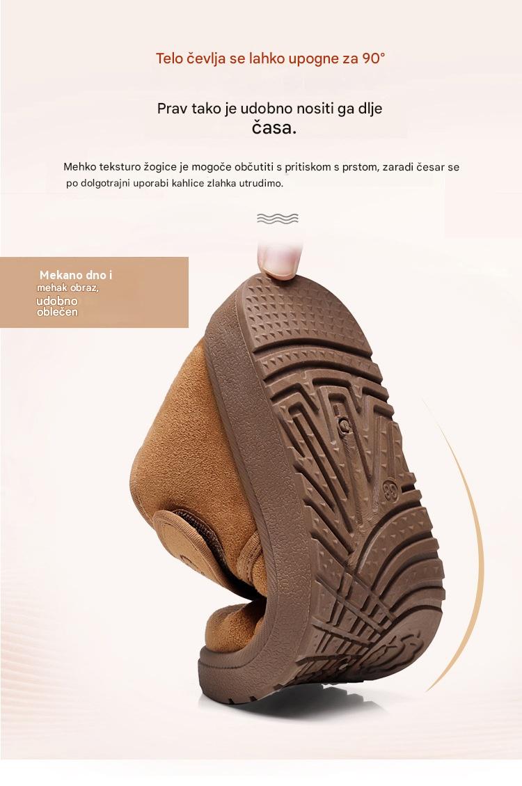 Popust kmalu izteče 🔥【Elegantni novi ženski zimski gležnjarji, velikosti 36-41, z mehkimi gamašami】