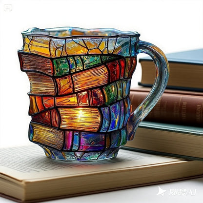 ✨Ograniczona ilość📚Najlepiej sprzedający się w 2025 roku nowy, kreatywny kubek do kawy 3D w kształcie książki