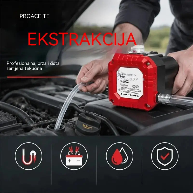 🚗 Prijenosna električna pumpa za ulje