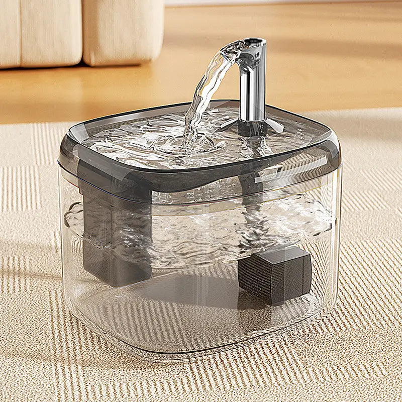 🐾 Dispensador de agua para mascotas ilent con cuenco de PET apto para alimentos 🐾 Agua fresca, fluida y perfecta para bebedores exigentes ✨