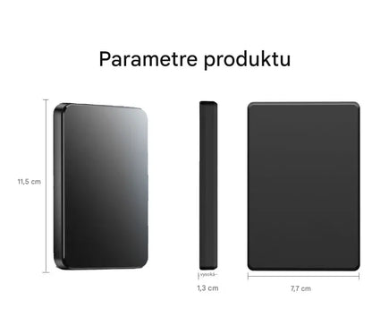 🔥🔥【Zľava 50 %✨】Prenosný pevný disk s kapacitou 16 TB – vysokorýchlostný prenos, veľká kapacita