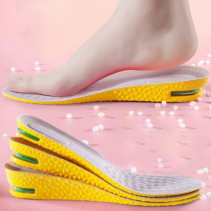 💥【Compra uno y llévate otro gratis】2 pares por 24 euros 👟Plantillas cómodas con cojín de aire y efecto de aumento de estatura 📈