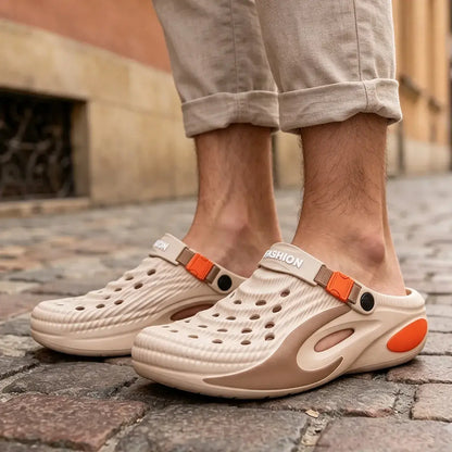 👟🌬️ Sandalias multifuncionales para hombre (suela de EVA engrosada): antideslizantes, ultraligeras y transpirables 🏃‍♂️