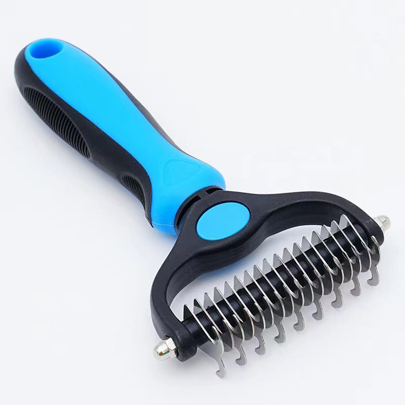 【Compra 1 y lleva 1 + 50% off】🐾 Herramienta profesional para eliminar el pelo muerto de perros y gatos: suave, eficaz y un hogar libre de pelo ✨💖