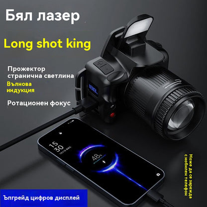 💡🔦 Супер ярък челник - Непрекъснато осветление, което да ви придружава във всяко приключение! ⛰️🔥