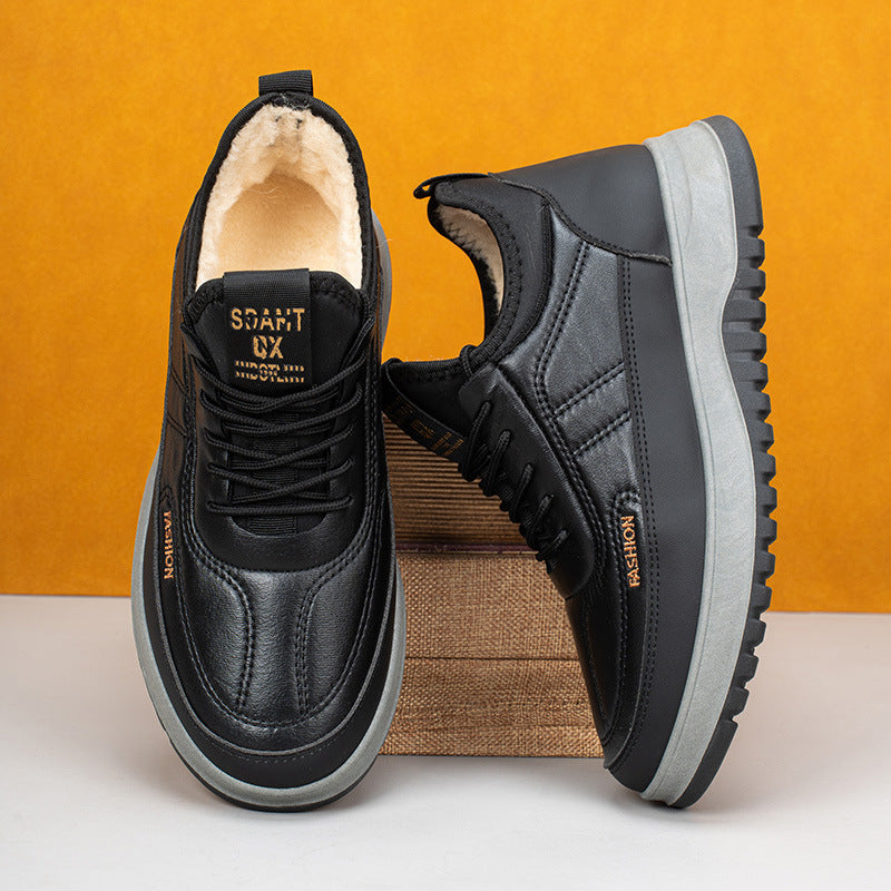 📢💥🏆Kupte jeden kus a druhý dostanete zdarma💥Pánská zimní sportovní obuv pro volný čas, novinka 2026, pravá kůže, nepromokavá, měkká podrážka, 【39-45】