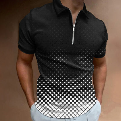 🌿【Kup jeden, drugi gratis】【S-3XL】Nowa letnia męska koszulka polo na zamek 2025