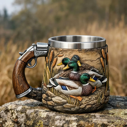 🔫☕【50% ZNIŻKI!】Kubek myśliwego 3D realistyczny