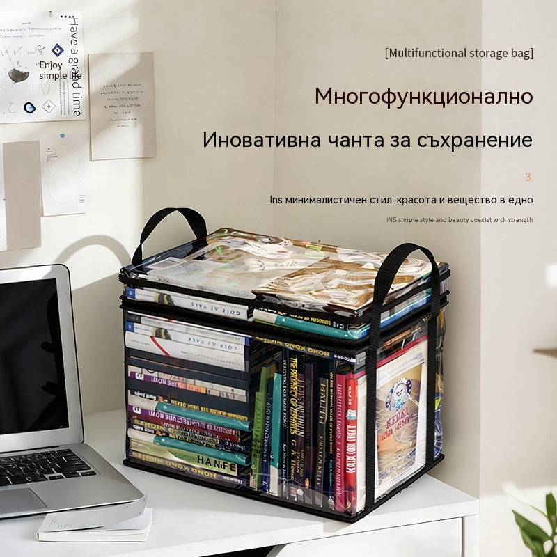🔥📦【3 за €23】Големи, издръжливи, удебелени прозрачни торби за съхранение, подходящи за съхранение на дрехи, преместване и общо съхранение.