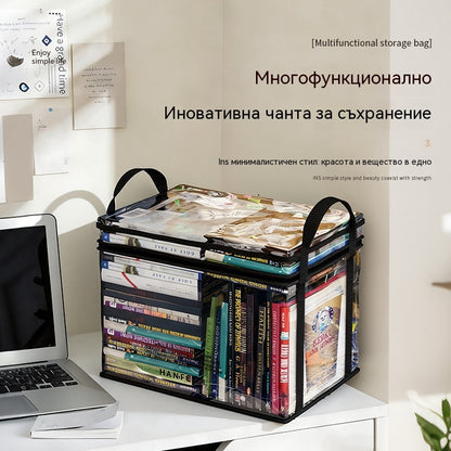 🔥📦【3 за €23】Големи, издръжливи, удебелени прозрачни торби за съхранение, подходящи за съхранение на дрехи, преместване и общо съхранение.