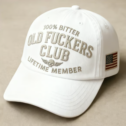 🔥🧢【Plačilo ob dostavi】Klub starih fantov - Retro bombažna baseball kapa