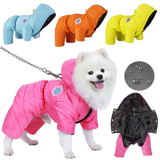 🐶💥【50% zniżki】Ciepła, wzmocniona, wiatro- i wodoodporna kurtka dla psa