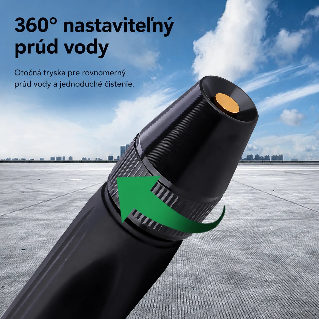 🚿 [Sada 2 kusov] 💧 Vysokotlaková vodná pištoľ – umývanie áut, záhrada, až 10× vyšší tlak, viac režimov prúdu ⚡