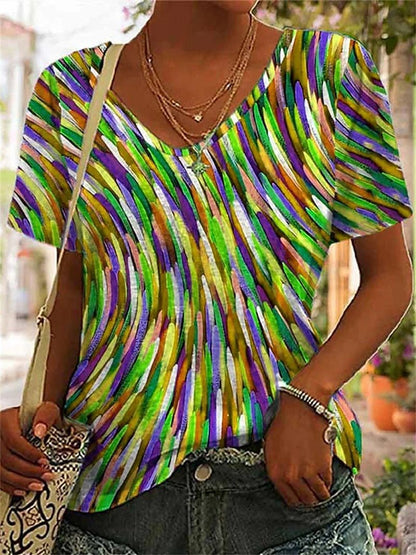 ✨🎉【Lato Nowy Produkt Podgrzewanie🔥】【S-5XL】2025 Moda Damska Niszowy Projekt Wysokiej Jakości Kolorowe Koszule