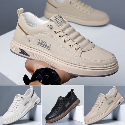 【39-44】Męskie skórzane buty biznesowe casual, oddychające 2026