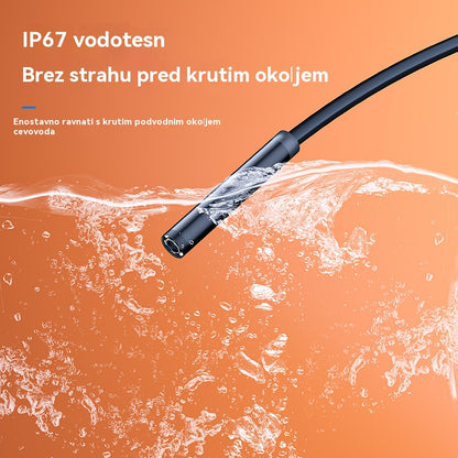 🔍💥【Plačilo ob dostavi】💥🔎 (Type-C, USB, Micro USB) 【3,5 m】Vodoodporni endoskop 3 v 1