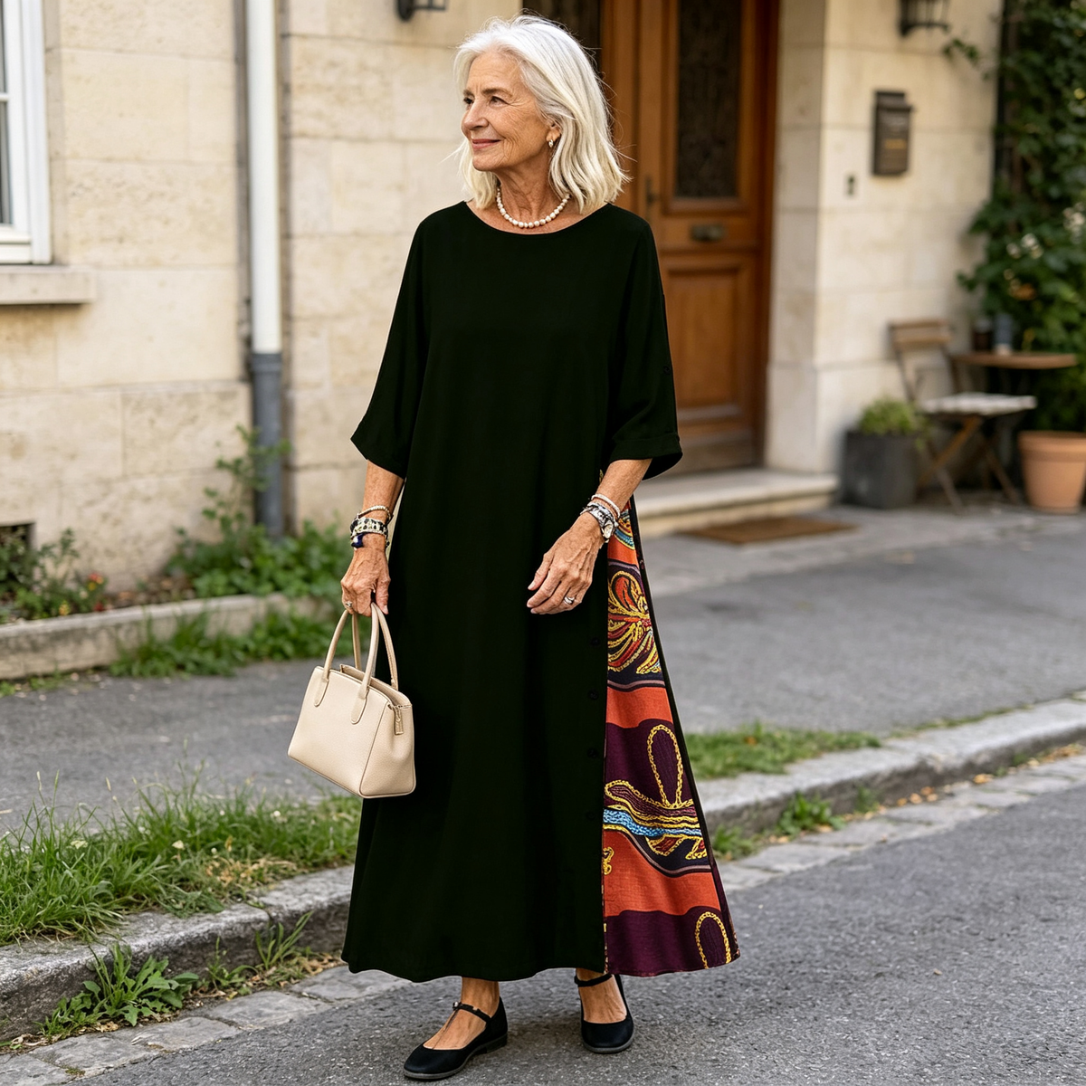 🌾【Vruća rasprodaja】💕[M-5XL] Nova lanena vintage haljina - mekana i udobna