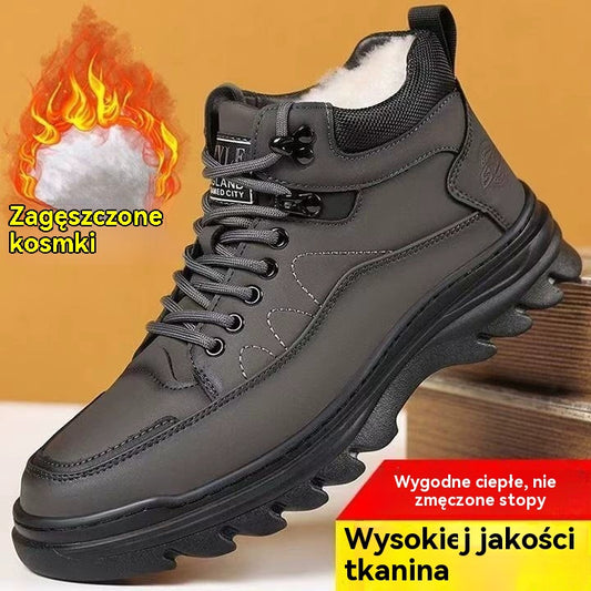👞🔥🎉【Rozmiary 39-44】🙌Nowe zimowe męskie buty sportowe, wygodne i lekkie, z podszewką z polaru zapewniającą dodatkowe ciepło.