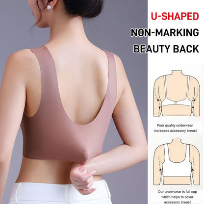 🔥⏳【40-110 KG】Damski wygodny, bezszwowy koronkowy biustonosz