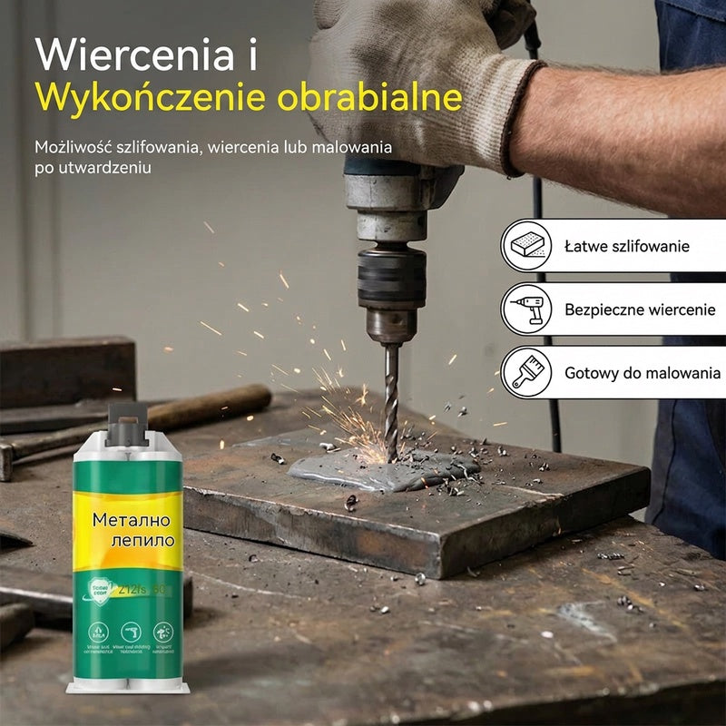 【Zestaw 3 sztuk】 Tylko 109 zł 🔥50% zniżki przez ograniczony czas! 🛠️ Mocny klej AB do naprawy metalu