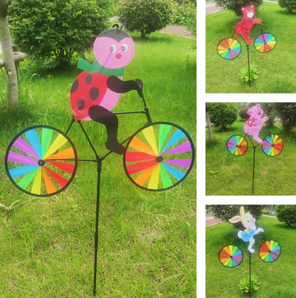 【🔥Kup 1, a otrzymasz 1 gratis】🐈 【3 sztuki】🌈Kreatywne śmigło wiatrowe ze zwierzęcym kołem🐰