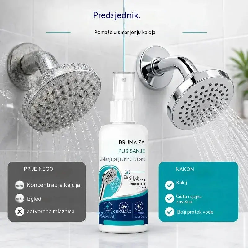 🚿💧Brzodjelujući sprej za uklanjanje kamenca iz tuša