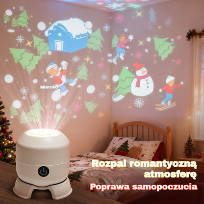 ✨Dynamiczny obrotowy projektor LED✅️【Płatność przy odbiorze obsługiwana】