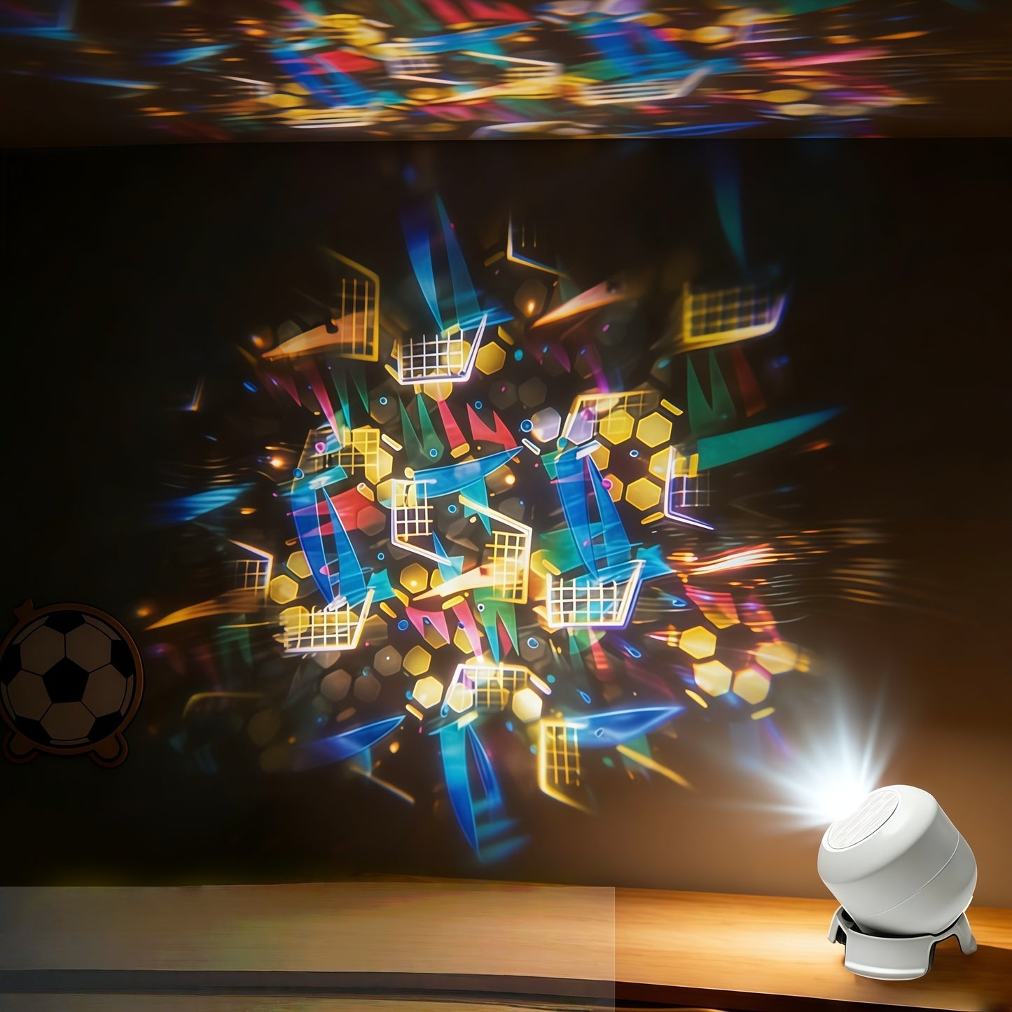✨Dynamiczny obrotowy projektor LED✅️【Płatność przy odbiorze obsługiwana】