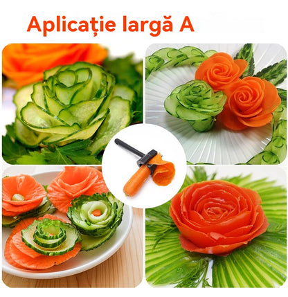 🔥【Kupite 1, dobijte 1 gratis】💮Gulilica i rezbarica za voće i povrće --- Nehrđajući čelik 304