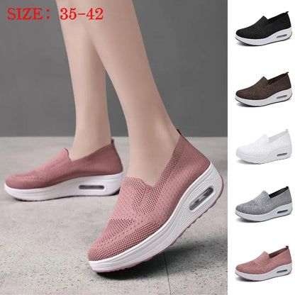 😍😍【35-42】Damskie buty sportowe i casualowe z grubą podeszwą Air Cushion-4251154