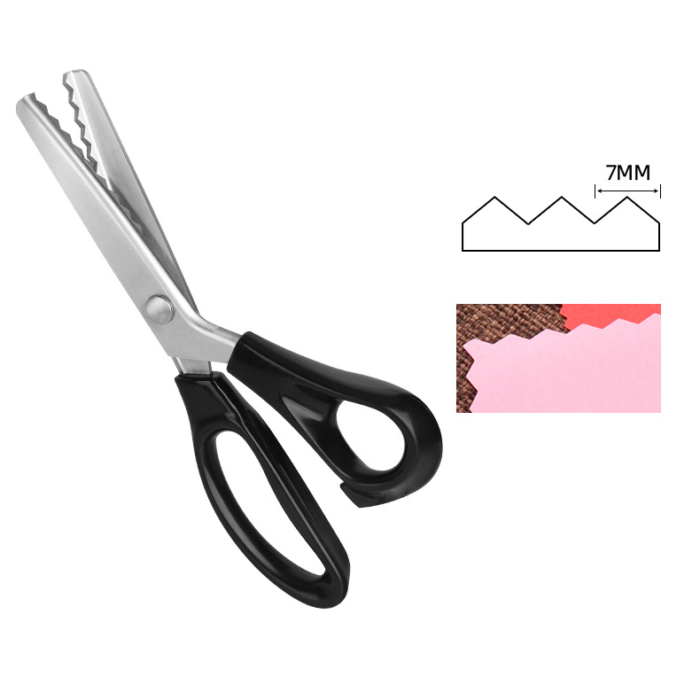 🔥✂️ Nožnice na čipku so zúbkovaným okrajom pre domácnosť – ľahko vystrihnete krásne tvary