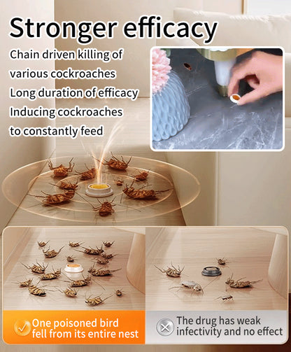 🦟【10 pudełek】Silna żelowa łatka do zabijania karaluchów