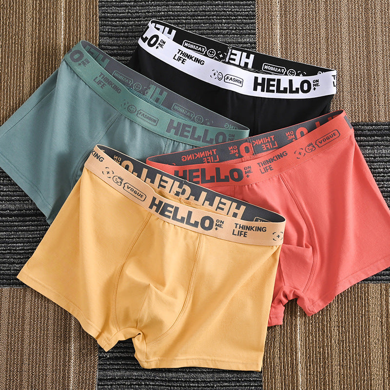🔥【Compra 3 y llévate 3 gratis】💥 【L-6XL】Calzoncillos bóxer de algodón para hombre