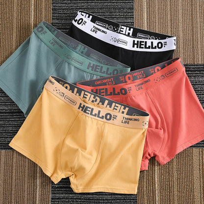 🔥【Compra 3 y llévate 3 gratis】💥 【L-6XL】Calzoncillos bóxer de algodón para hombre