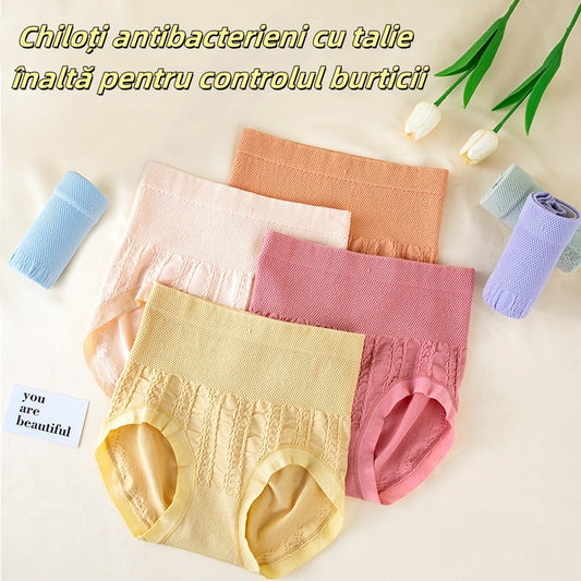 🔥🌈Antybakteryjne majtki wyszczuplające brzuch z wysokim stanem⚡ 50% zniżki-3905019