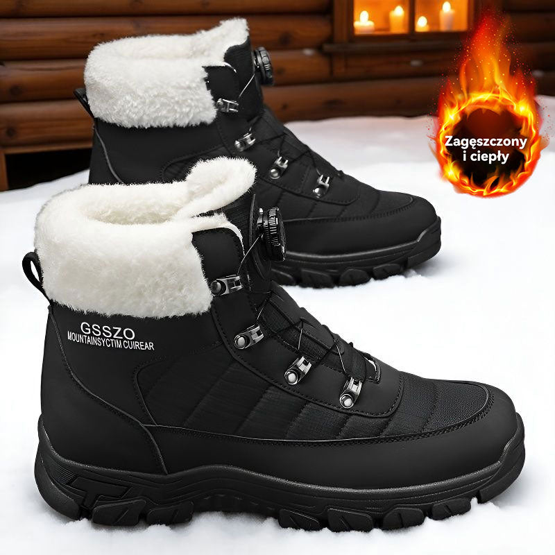 🎉Chroń się przed zimnem -Męskie zimowe śniegowce 2025 – ciepłe, wodoodporne i antypoślizgowe na mroźne dni