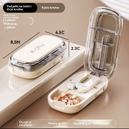 🔥👍【Plaćanje pouzećem】🌈Prijenosni dozator tableta - Dozator tableta za ručnu prtljagu