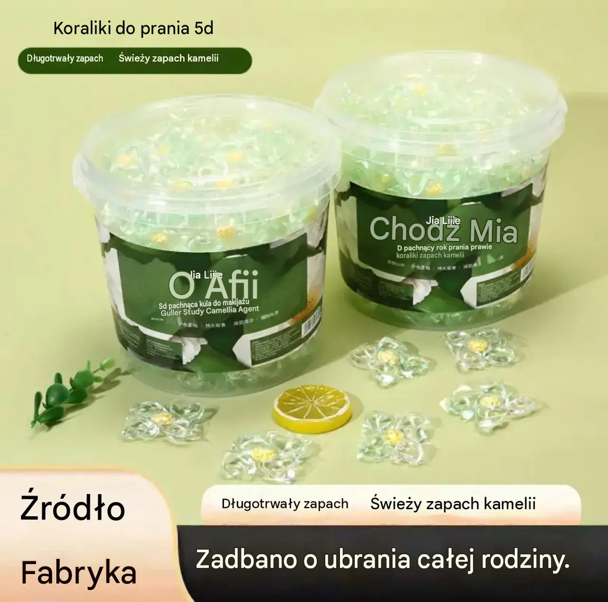 【50% taniej】 [✨Opakowanie 70 sztuk✨] Bardzo duże opakowanie perełek zapachowych do prania 5 w 1 — długotrwały zapach, skuteczna walka z plamami.